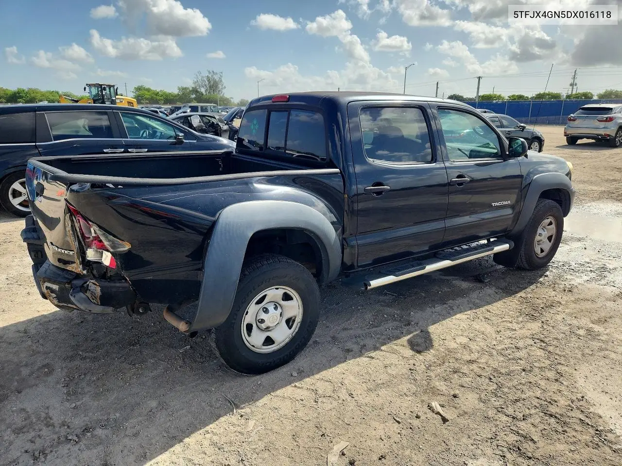 2013 Toyota Tacoma Double Cab VIN: 5TFJX4GN5DX016118 Lot: 58640566