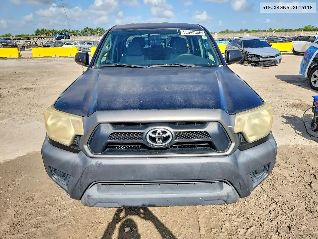 2013 Toyota Tacoma Double Cab VIN: 5TFJX4GN5DX016118 Lot: 58640566