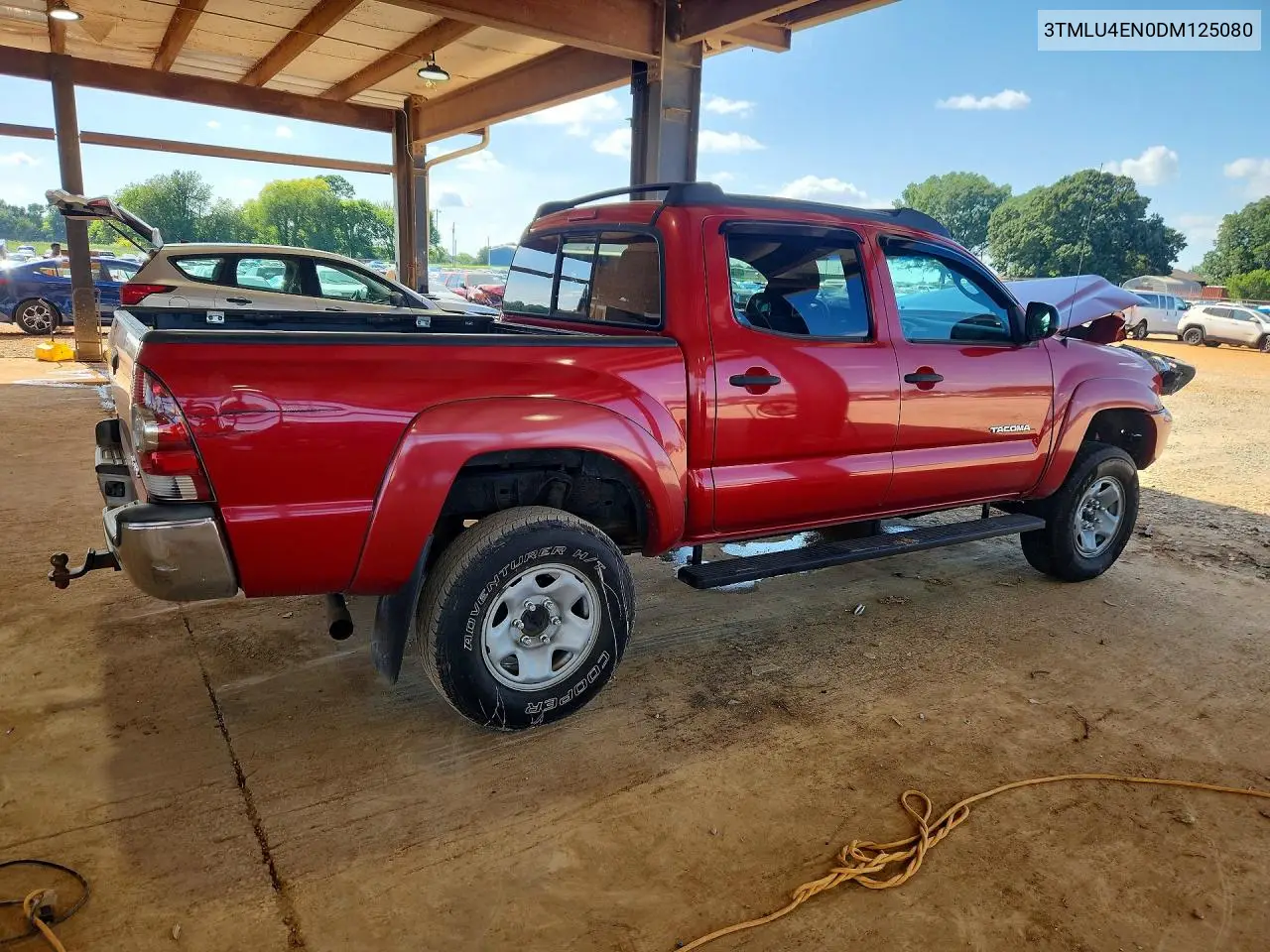 2013 Toyota Tacoma Double Cab VIN: 3TMLU4EN0DM125080 Lot: 61514896