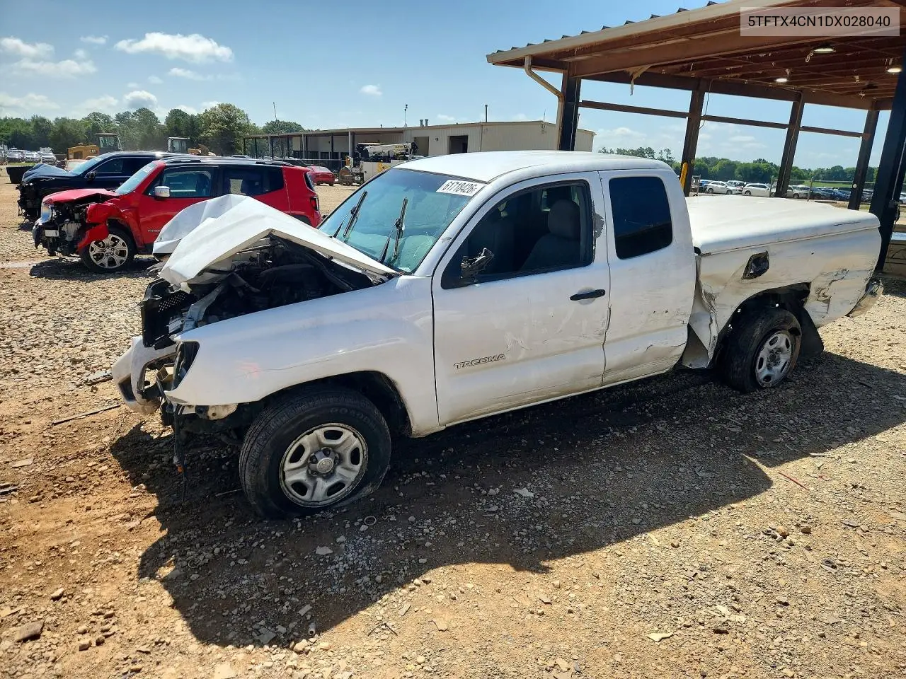 2013 Toyota Tacoma Base VIN: 5TFTX4CN1DX028040 Lot: 61718426