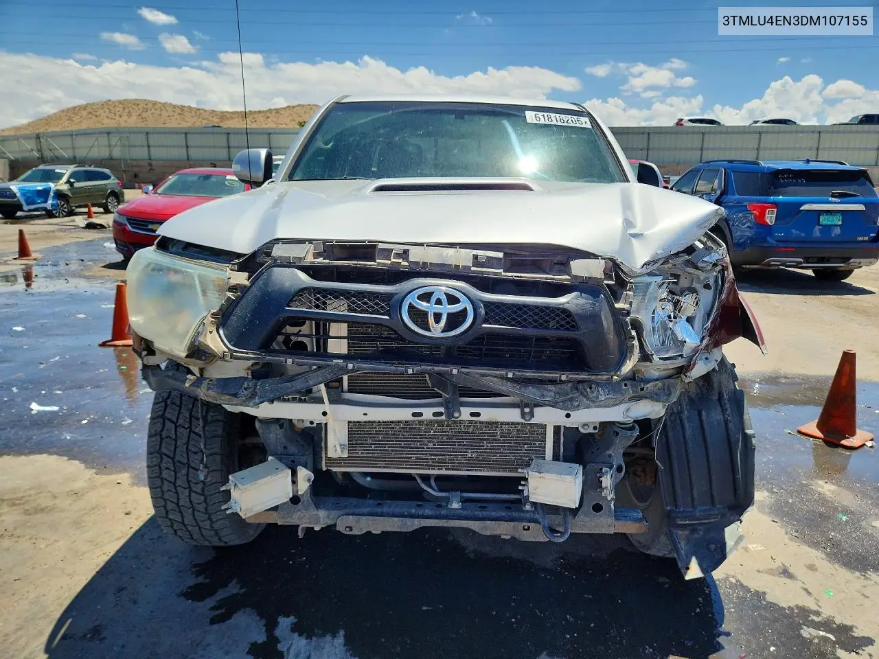 2013 Toyota Tacoma V6 VIN: 3TMLU4EN3DM107155 Lot: 61818206