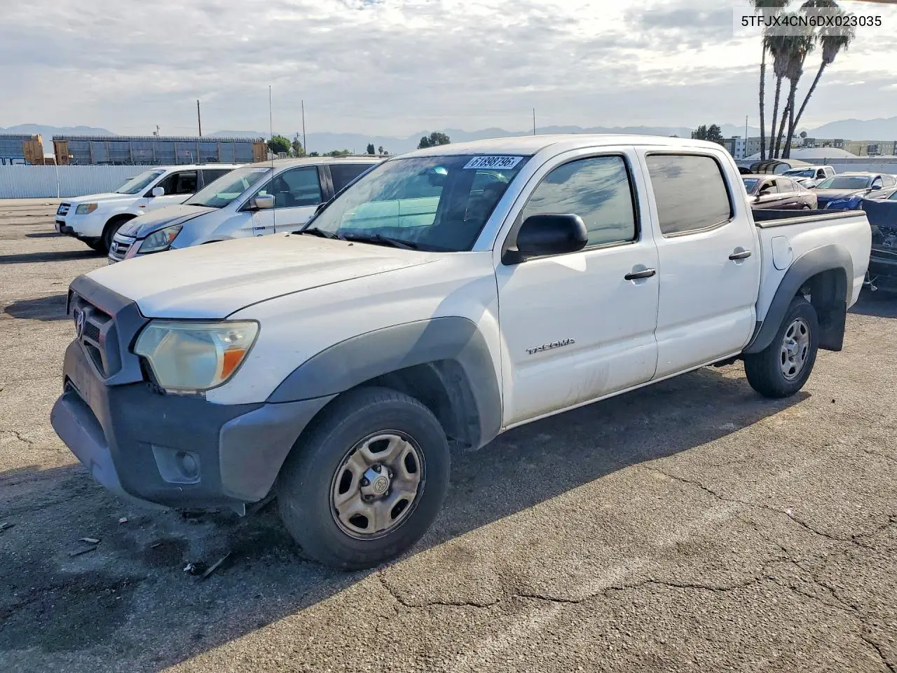2013 Toyota Tacoma Double Cab VIN: 5TFJX4CN6DX023035 Lot: 61898796