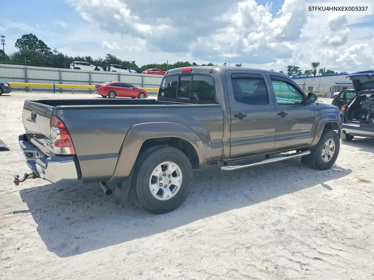 2014 Toyota Tacoma Double Cab Prerunner Long Bed VIN: 5TFKU4HNXEX005337 Lot: 59774736