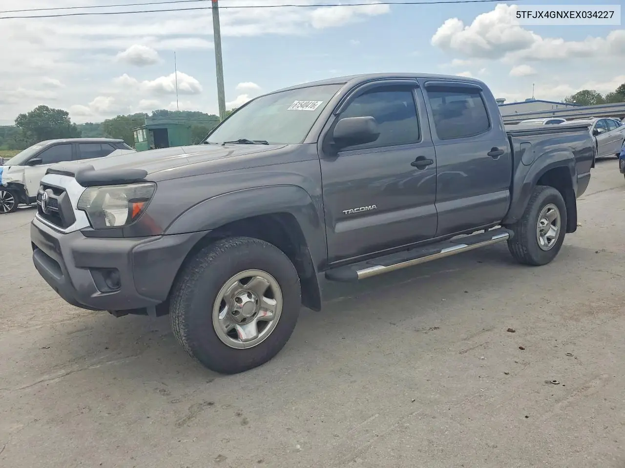 2014 Toyota Tacoma Double Cab VIN: 5TFJX4GNXEX034227 Lot: 61540416