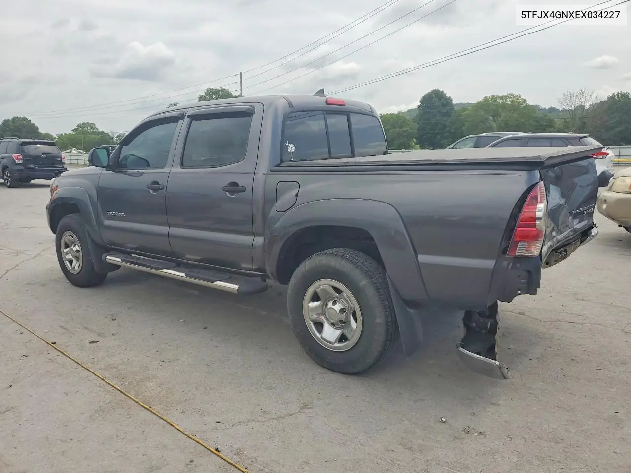 2014 Toyota Tacoma Double Cab VIN: 5TFJX4GNXEX034227 Lot: 61540416