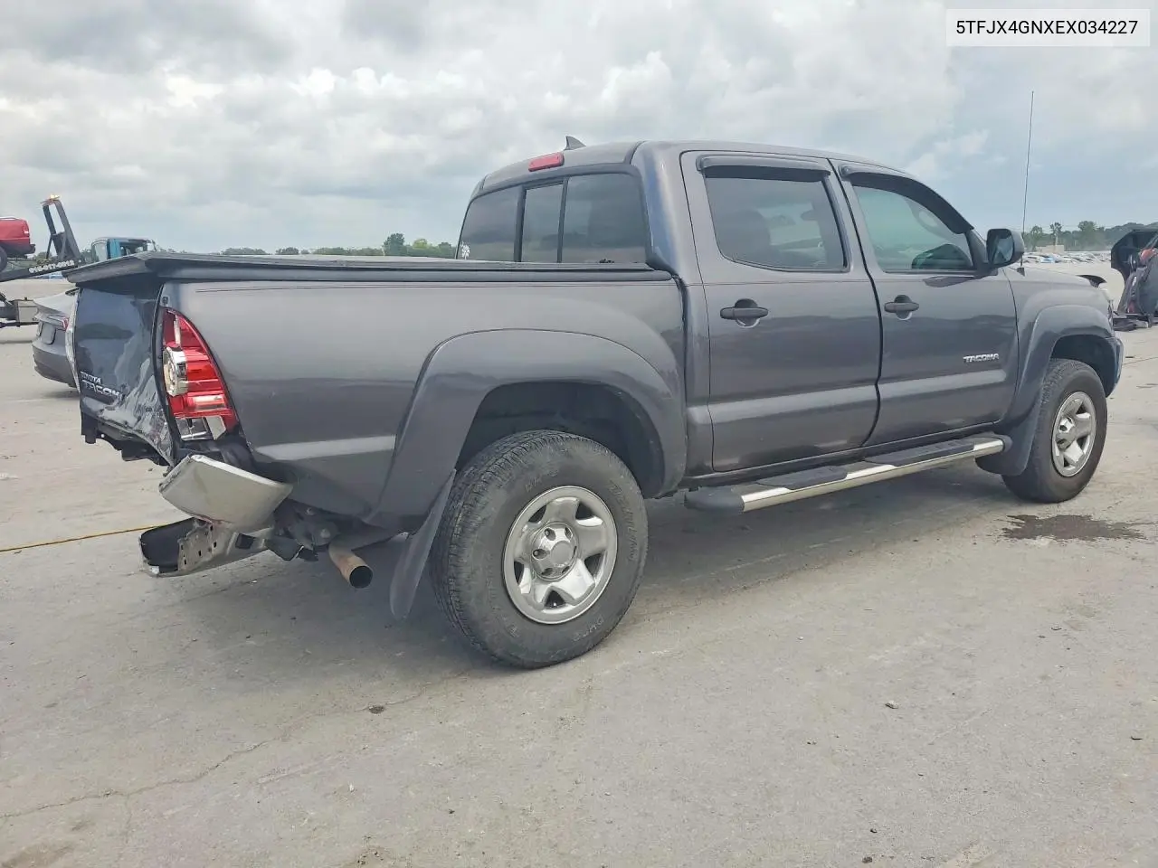 2014 Toyota Tacoma Double Cab VIN: 5TFJX4GNXEX034227 Lot: 61540416