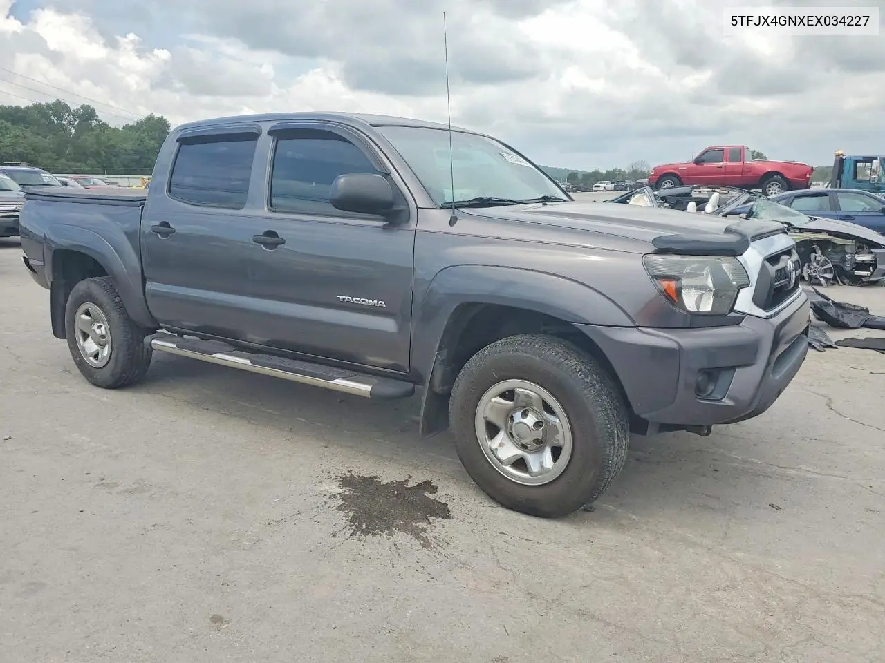 2014 Toyota Tacoma Double Cab VIN: 5TFJX4GNXEX034227 Lot: 61540416