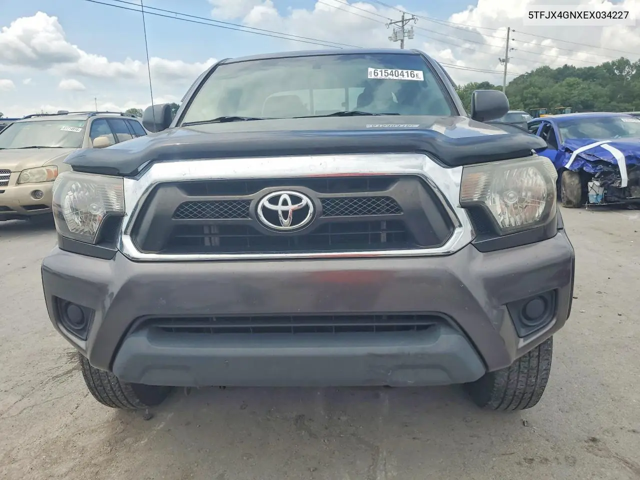 2014 Toyota Tacoma Double Cab VIN: 5TFJX4GNXEX034227 Lot: 61540416
