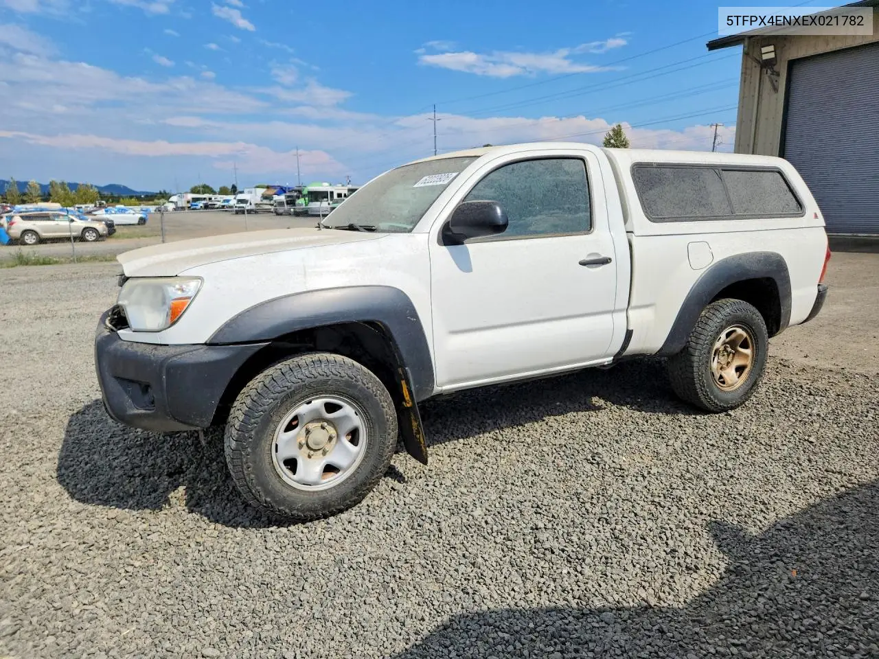 2014 Toyota Tacoma Base VIN: 5TFPX4ENXEX021782 Lot: 62223926