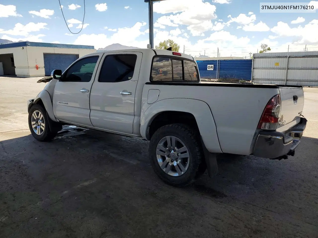2015 Toyota Tacoma Double Cab Prerunner VIN: 3TMJU4GN1FM176210 Lot: 60506076