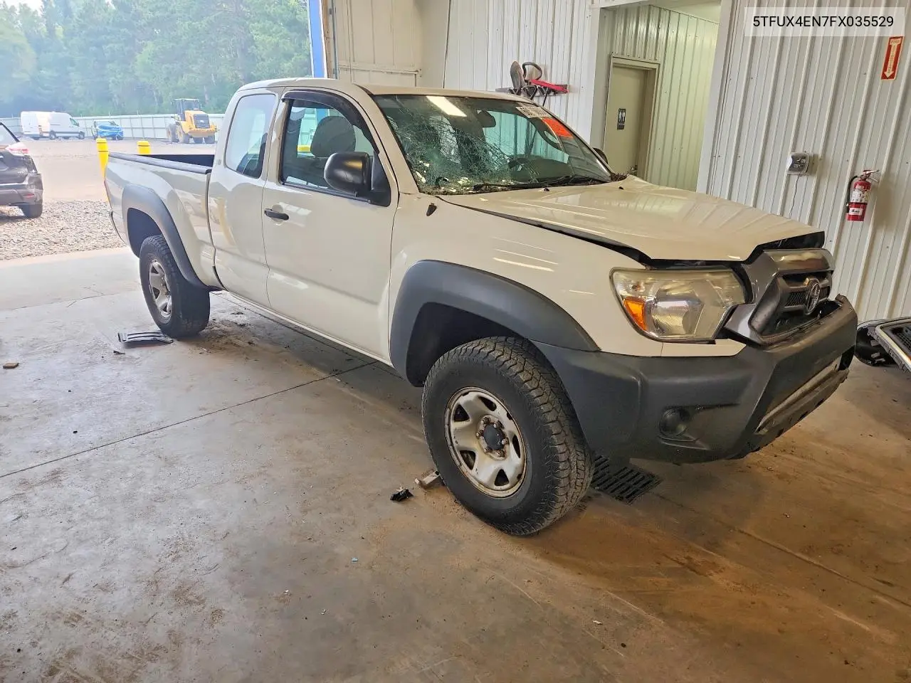 2015 Toyota Tacoma Access Cab VIN: 5TFUX4EN7FX035529 Lot: 60576696
