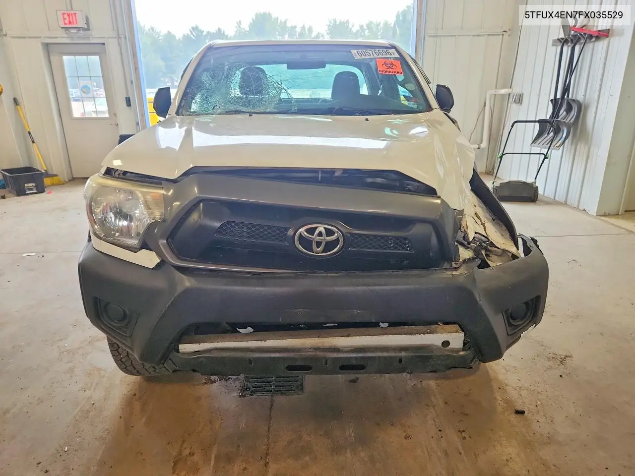 2015 Toyota Tacoma Access Cab VIN: 5TFUX4EN7FX035529 Lot: 60576696