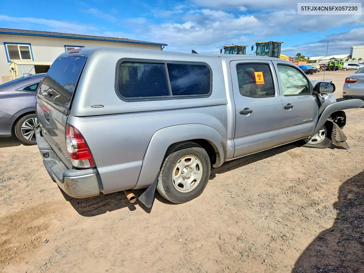 2015 Toyota Tacoma Double Cab VIN: 5TFJX4CN5FX057230 Lot: 61065996