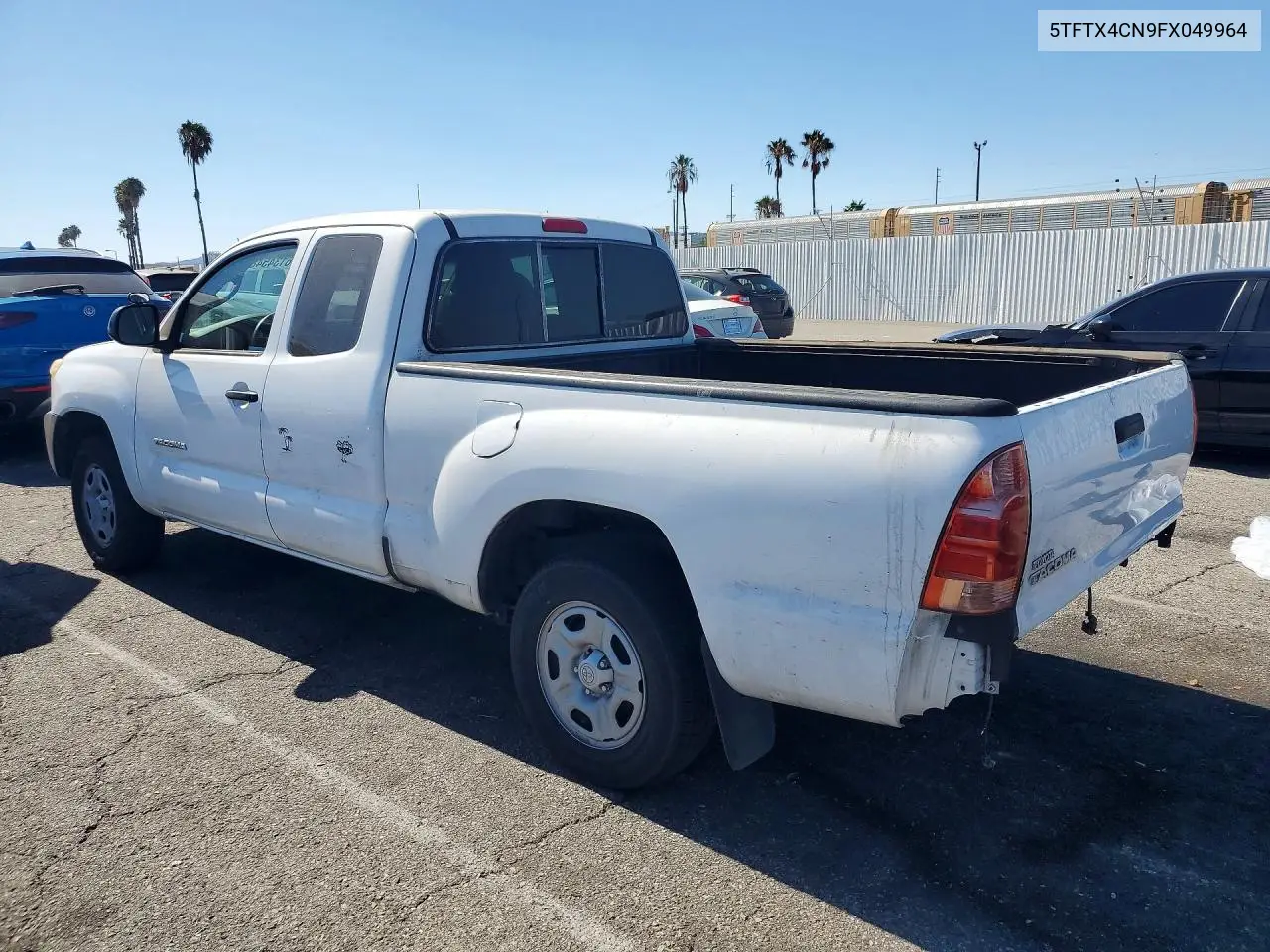 2015 Toyota Tacoma Base VIN: 5TFTX4CN9FX049964 Lot: 61345486