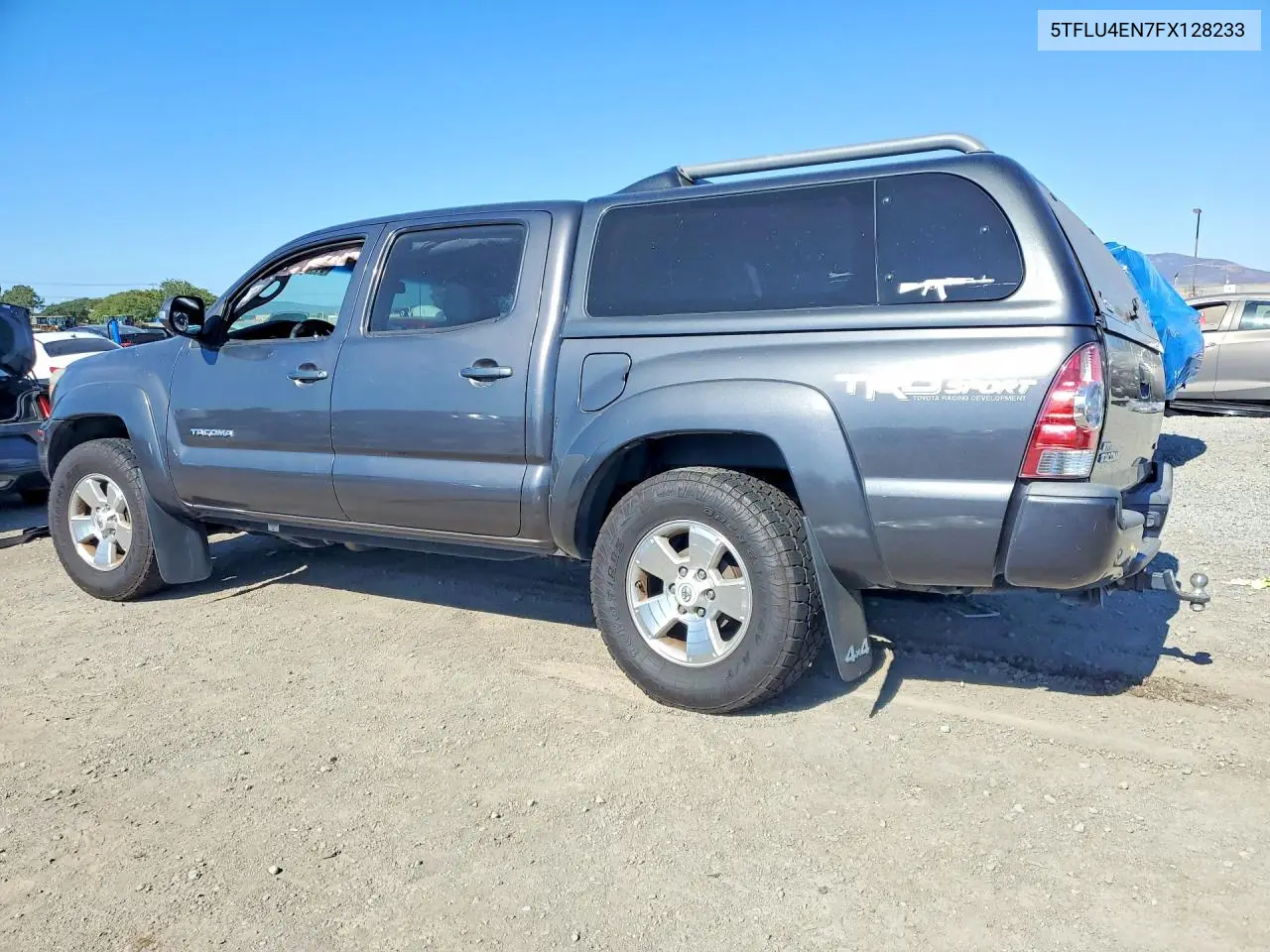 2015 Toyota Tacoma V6 VIN: 5TFLU4EN7FX128233 Lot: 61417046