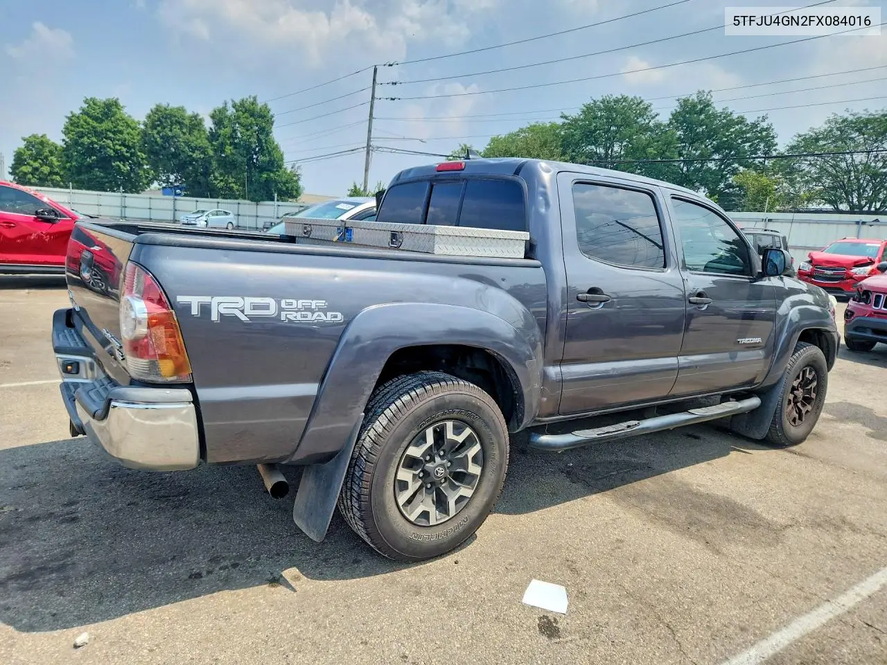 2015 Toyota Tacoma Double Cab Prerunner VIN: 5TFJU4GN2FX084016 Lot: 61677396
