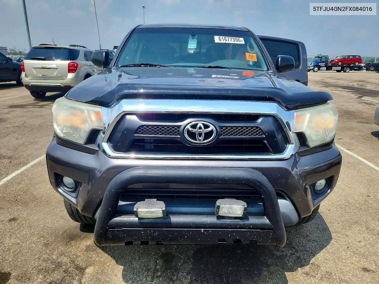 2015 Toyota Tacoma Double Cab Prerunner VIN: 5TFJU4GN2FX084016 Lot: 61677396