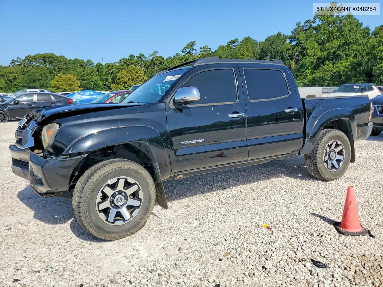 2015 Toyota Tacoma Double Cab Prerunner VIN: 5TFJX4GN4FX048254 Lot: 61732296