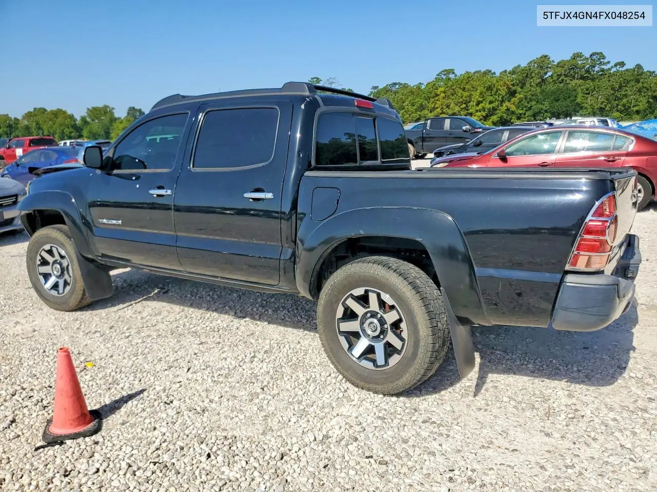 2015 Toyota Tacoma Double Cab Prerunner VIN: 5TFJX4GN4FX048254 Lot: 61732296