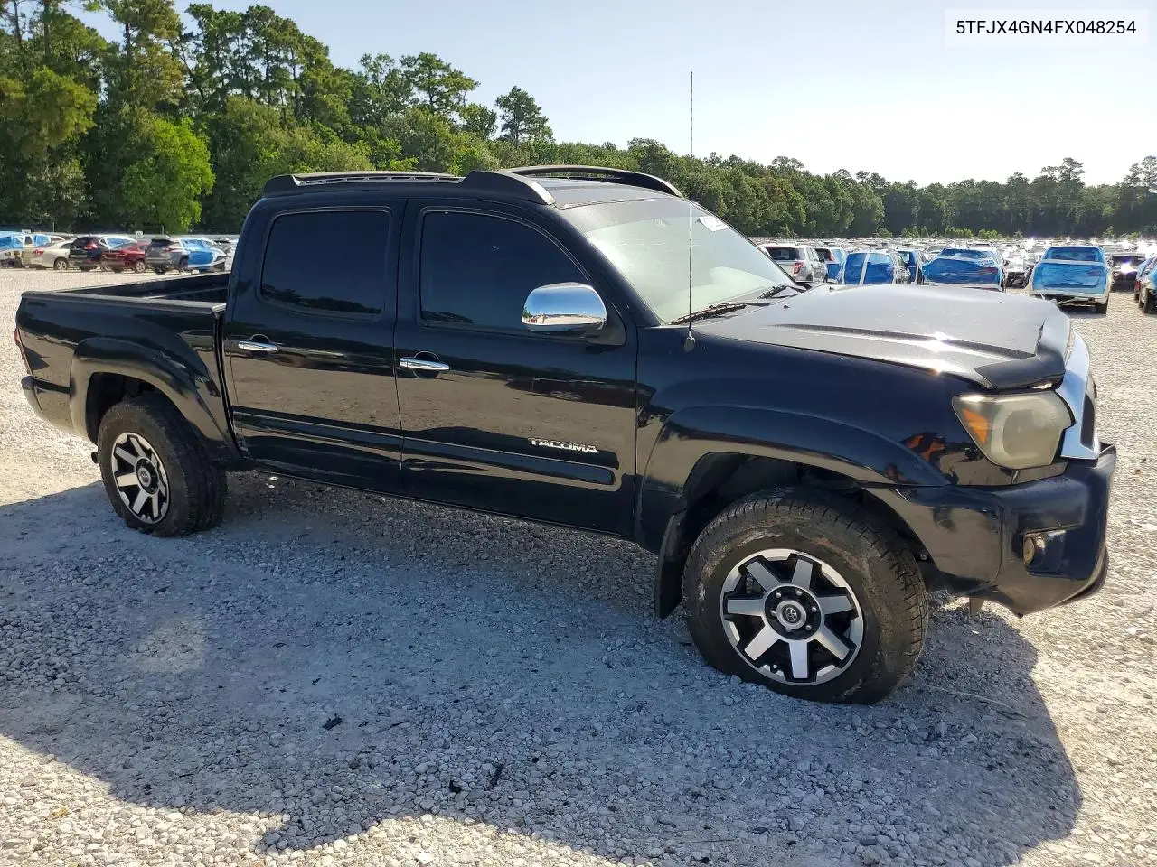 2015 Toyota Tacoma Double Cab Prerunner VIN: 5TFJX4GN4FX048254 Lot: 61732296
