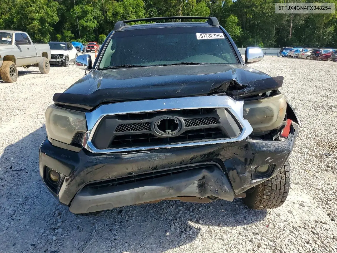 2015 Toyota Tacoma Double Cab Prerunner VIN: 5TFJX4GN4FX048254 Lot: 61732296