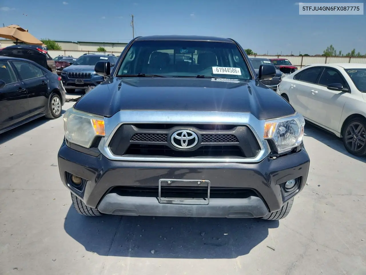 2015 Toyota Tacoma Double Cab Prerunner VIN: 5TFJU4GN6FX087775 Lot: 61944586
