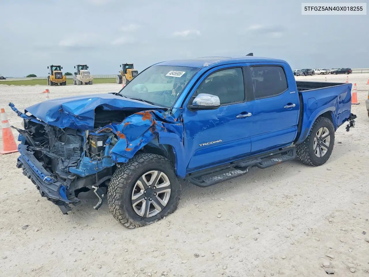5TFGZ5AN4GX018255 2016 Toyota Tacoma Limited