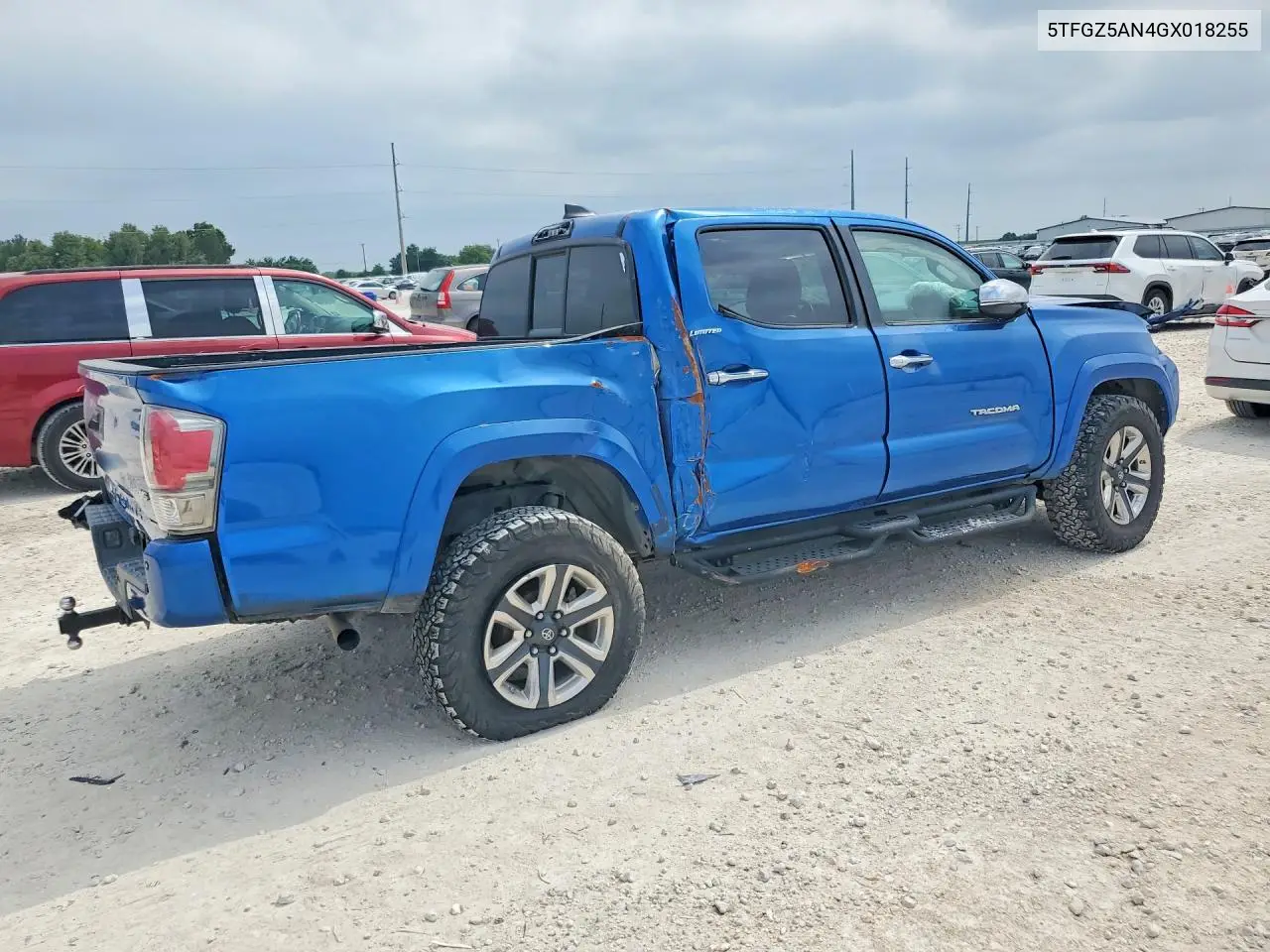 5TFGZ5AN4GX018255 2016 Toyota Tacoma Limited