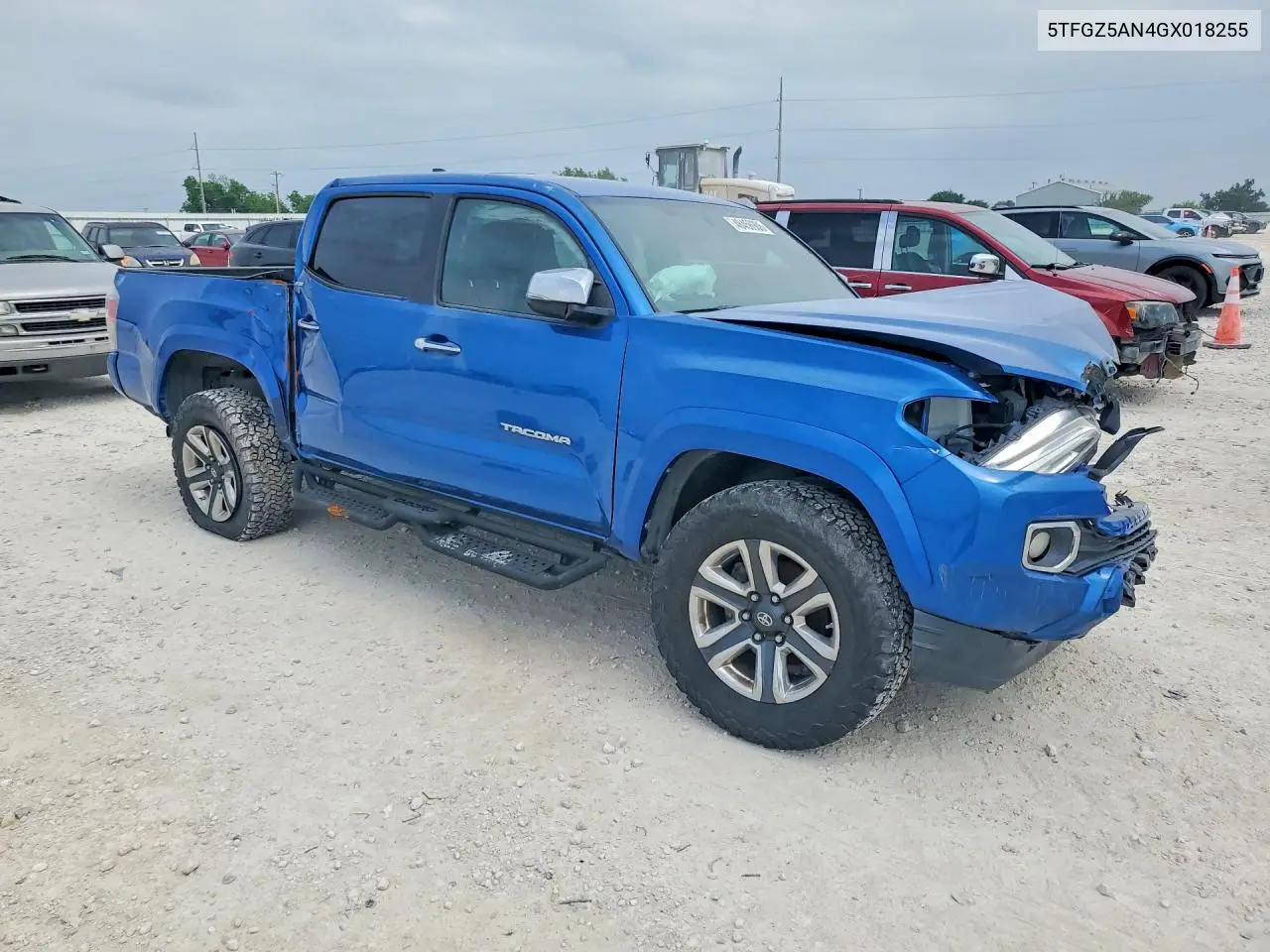 5TFGZ5AN4GX018255 2016 Toyota Tacoma Limited