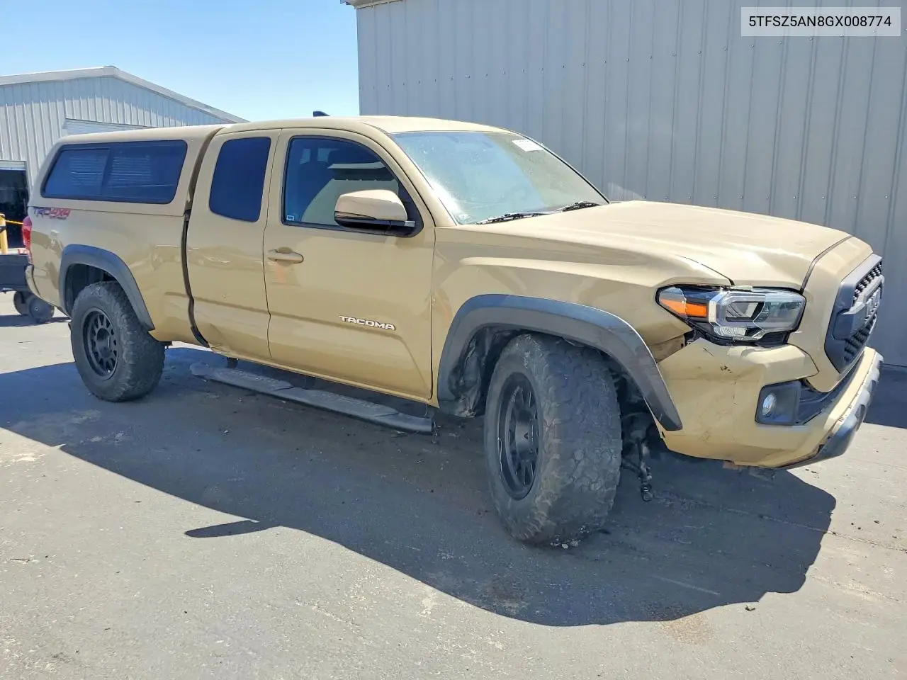 2016 Toyota Tacoma Trd Off-Road VIN: 5TFSZ5AN8GX008774 Lot: 56753976