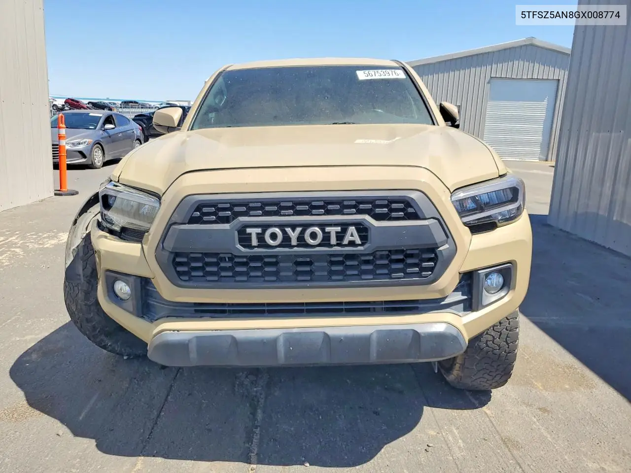 2016 Toyota Tacoma Trd Off-Road VIN: 5TFSZ5AN8GX008774 Lot: 56753976