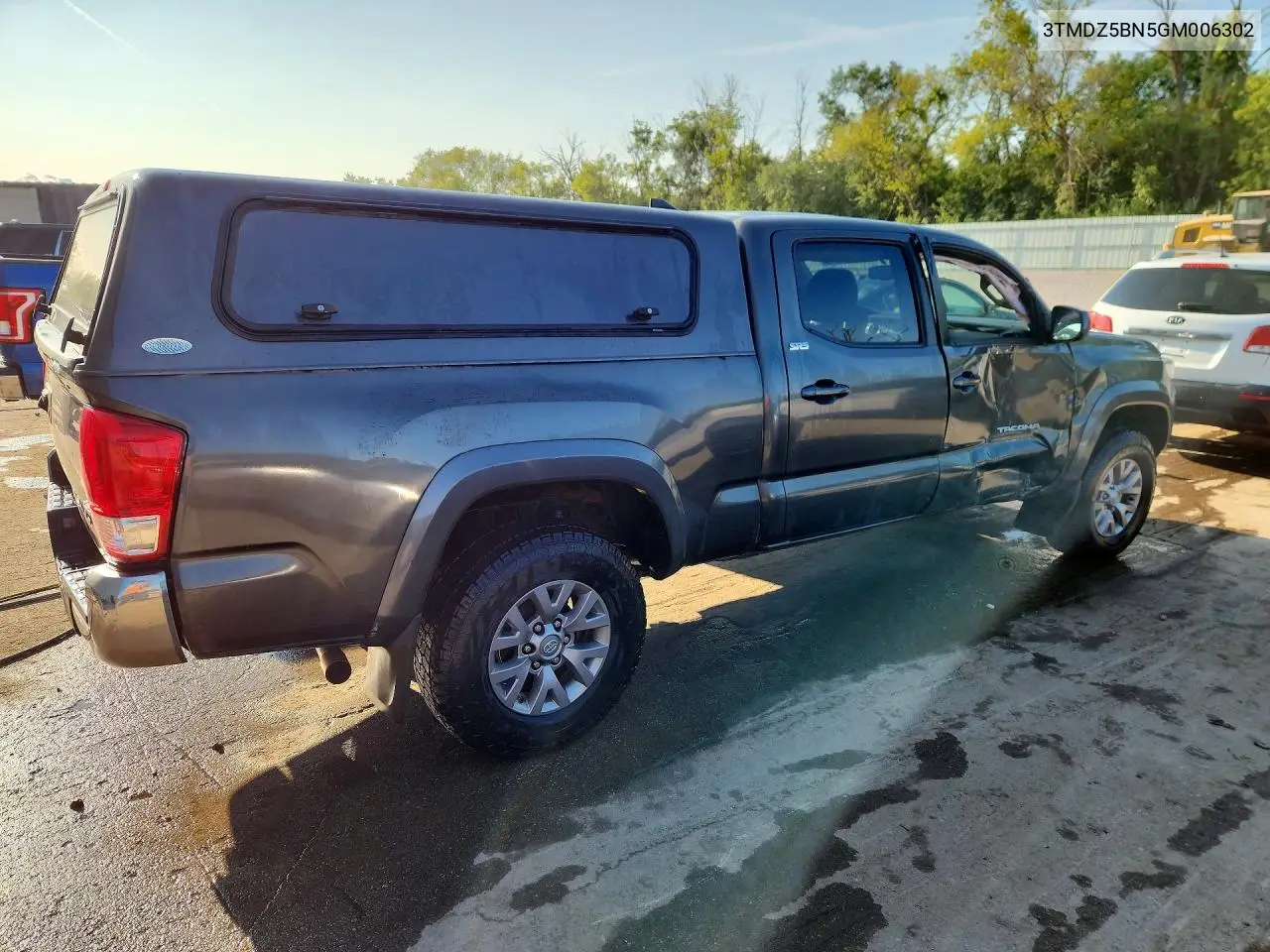 2016 Toyota Tacoma Sr5 V6 VIN: 3TMDZ5BN5GM006302 Lot: 61878206