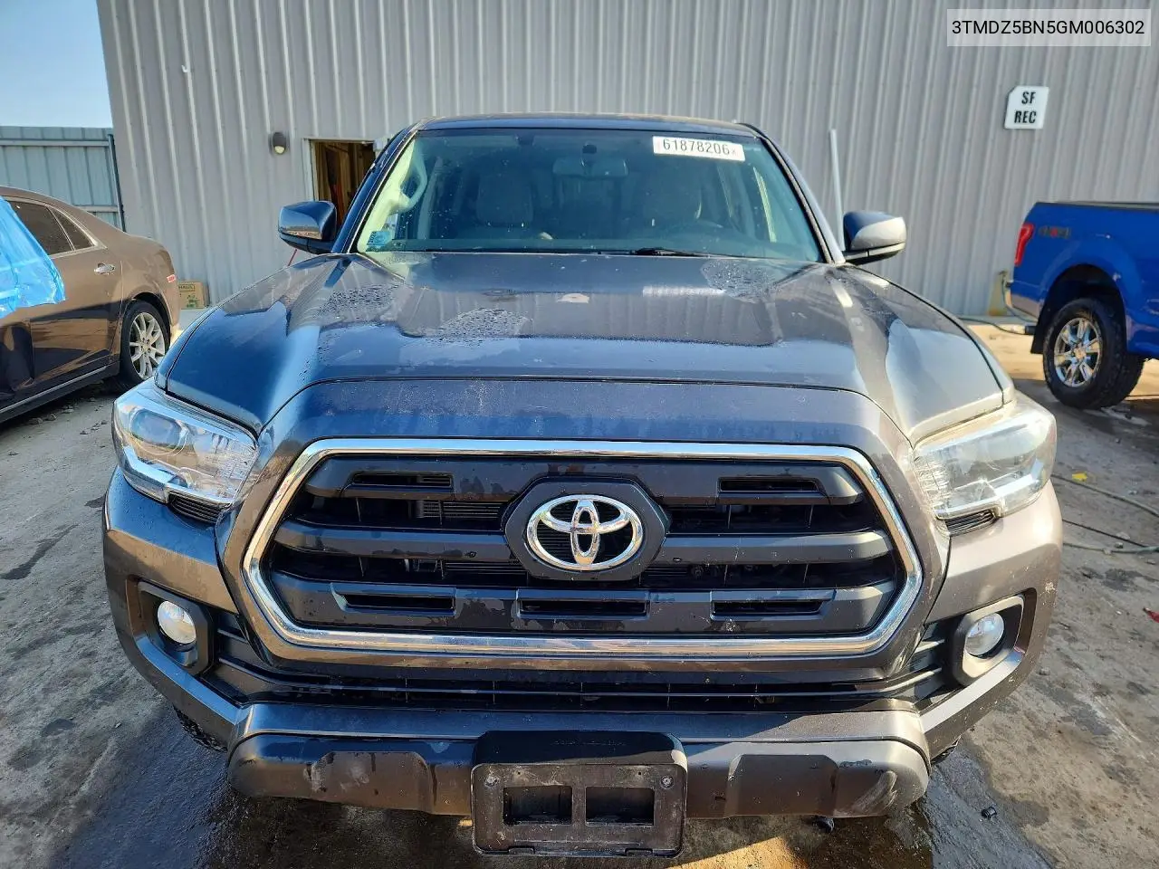 2016 Toyota Tacoma Sr5 V6 VIN: 3TMDZ5BN5GM006302 Lot: 61878206