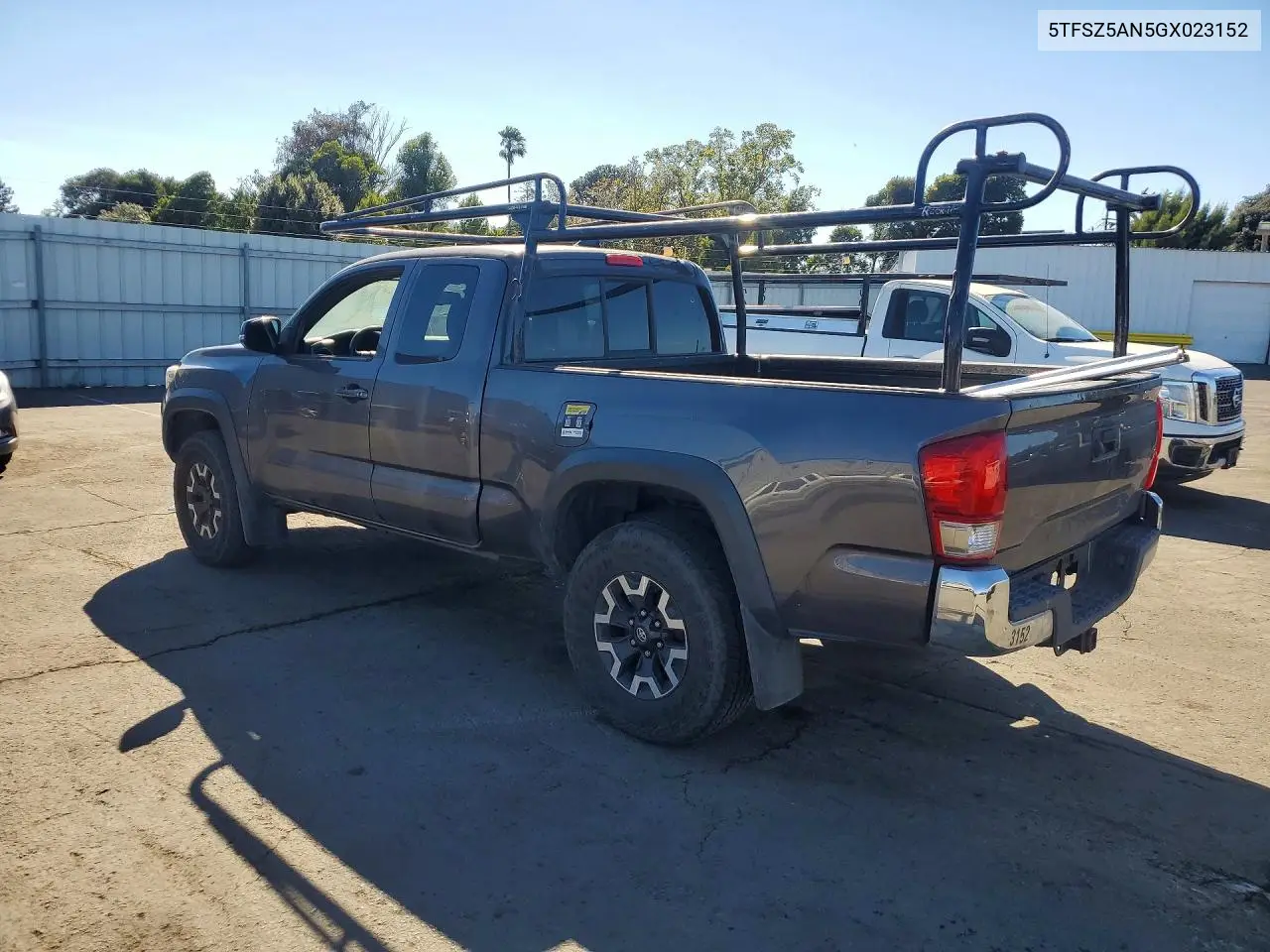 2016 Toyota Tacoma Trd Off-Road VIN: 5TFSZ5AN5GX023152 Lot: 61968766