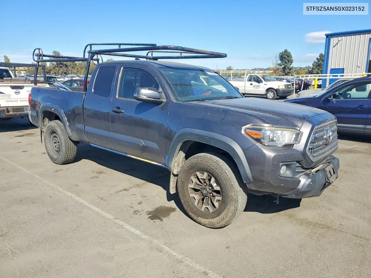 2016 Toyota Tacoma Trd Off-Road VIN: 5TFSZ5AN5GX023152 Lot: 61968766