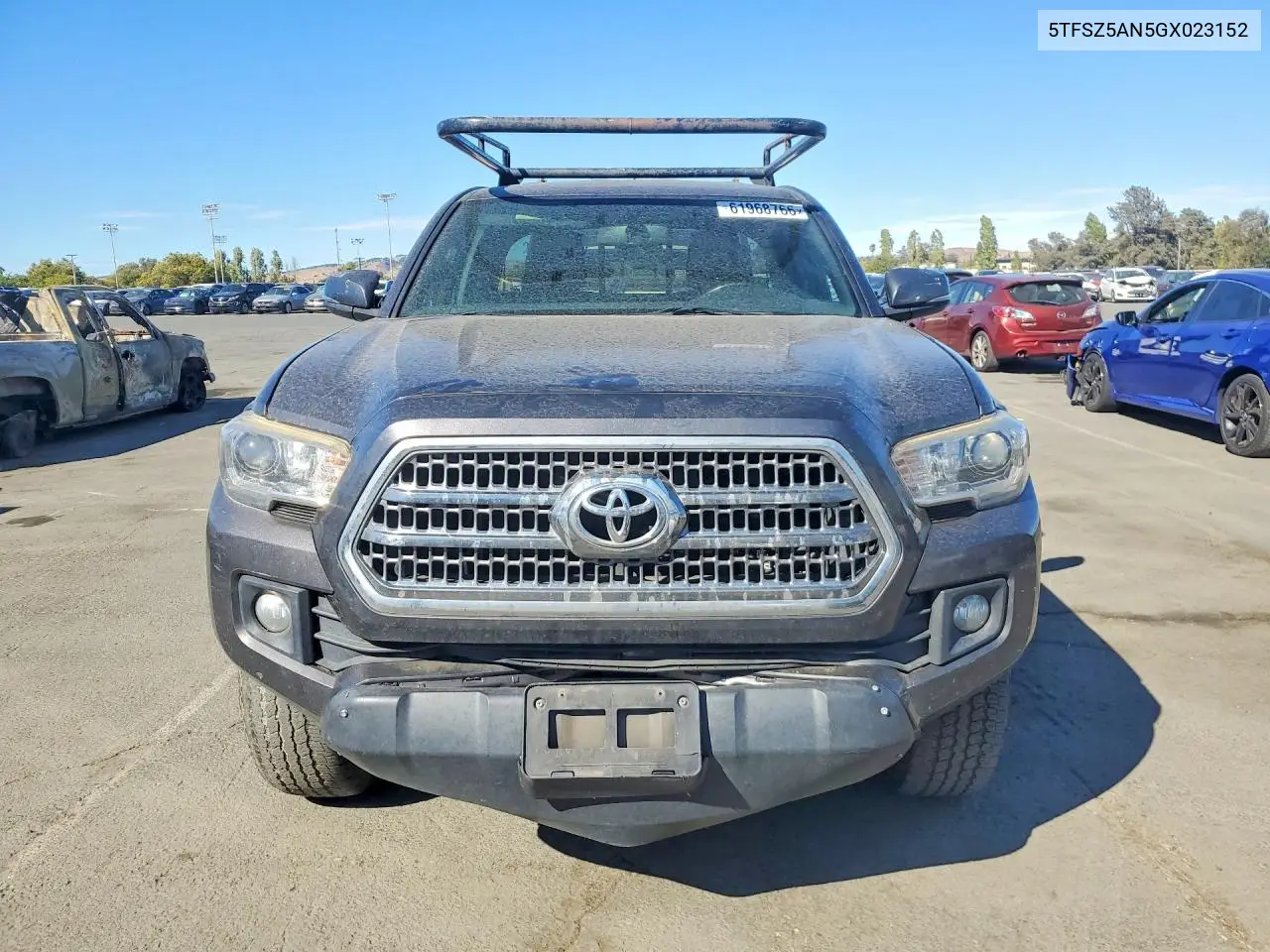 2016 Toyota Tacoma Trd Off-Road VIN: 5TFSZ5AN5GX023152 Lot: 61968766