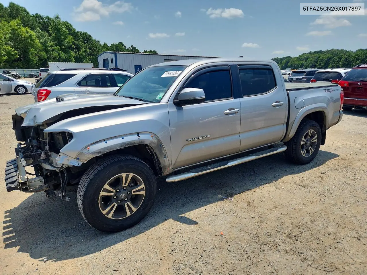2016 Toyota Tacoma Trd Sport VIN: 5TFAZ5CN2GX017897 Lot: 61985466