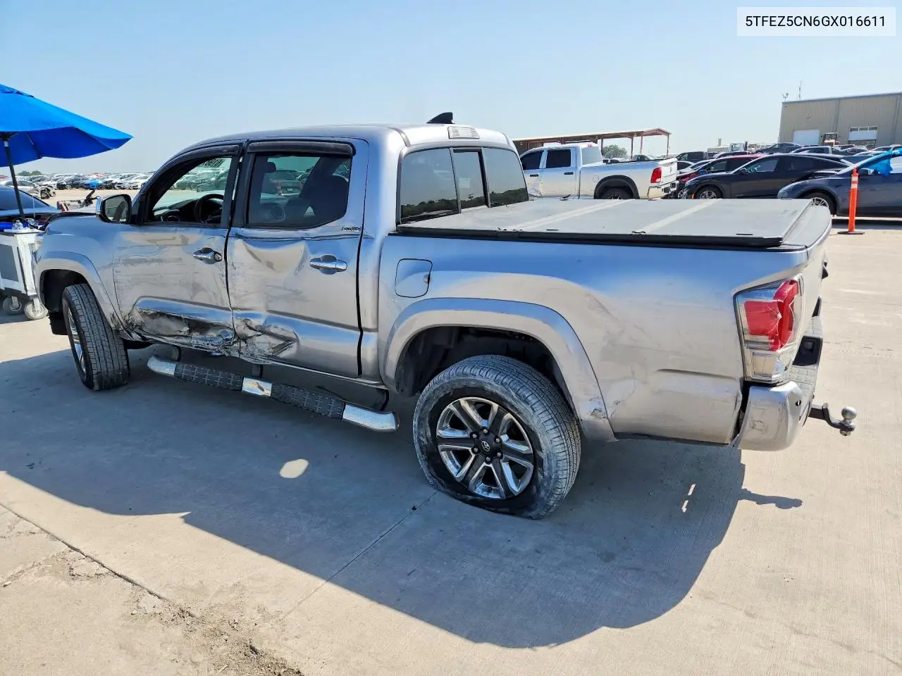 2016 Toyota Tacoma Limited VIN: 5TFEZ5CN6GX016611 Lot: 61987136