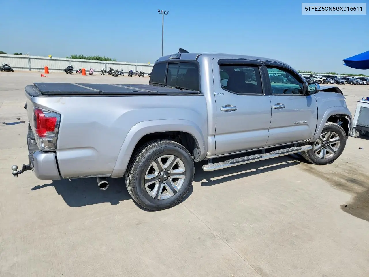 2016 Toyota Tacoma Limited VIN: 5TFEZ5CN6GX016611 Lot: 61987136