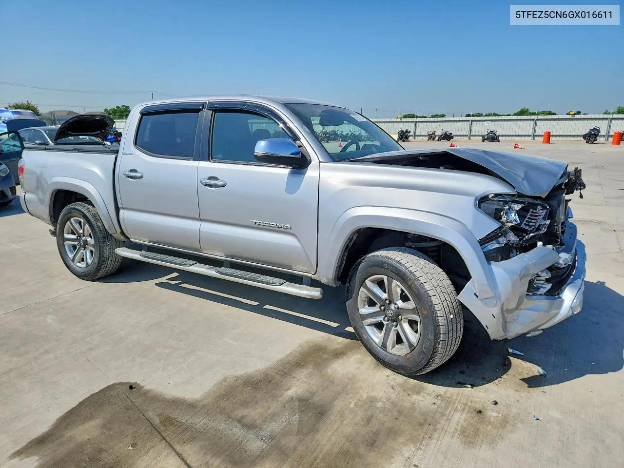 2016 Toyota Tacoma Limited VIN: 5TFEZ5CN6GX016611 Lot: 61987136