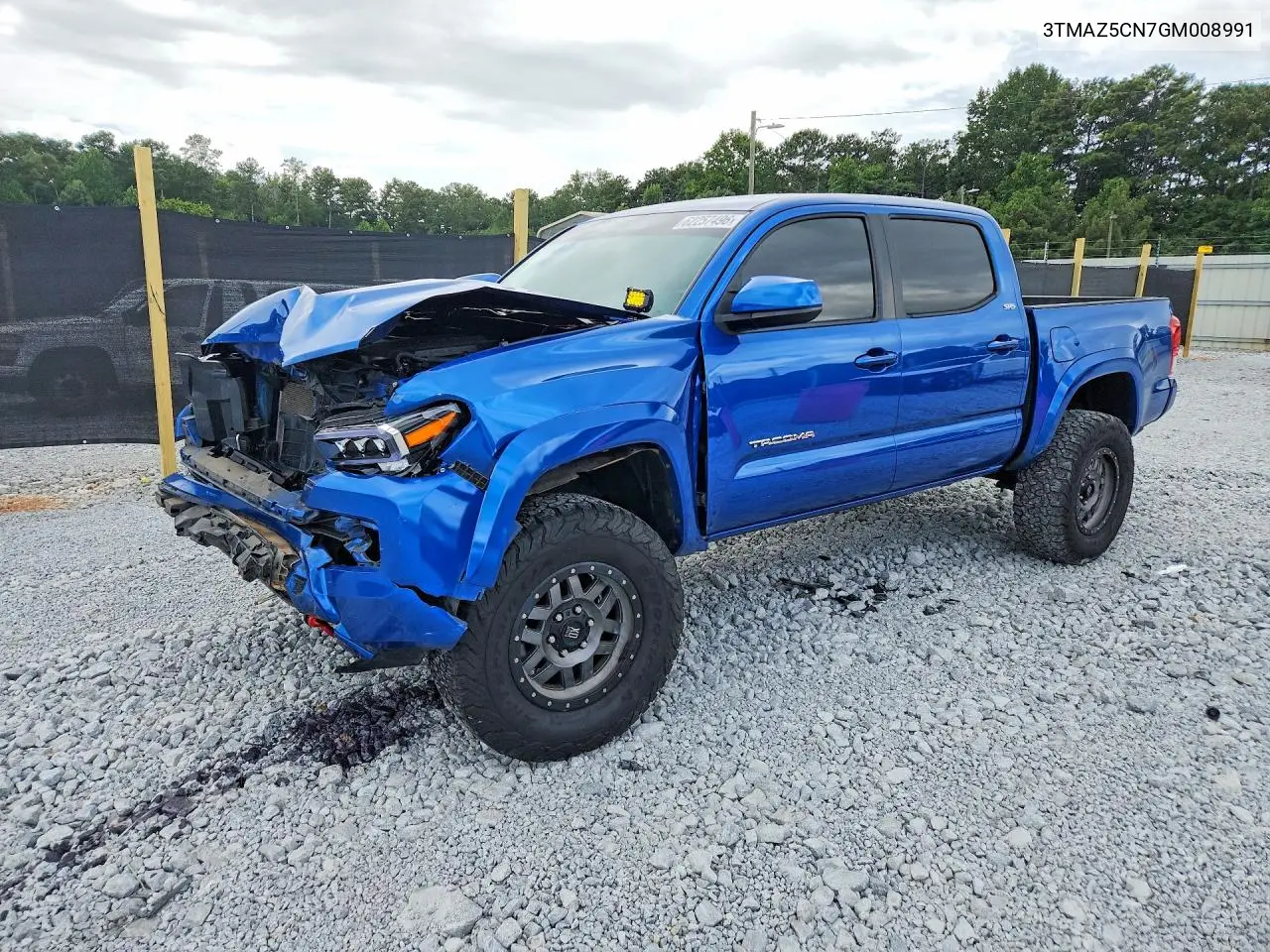 2016 Toyota Tacoma Sr5 V6 VIN: 3TMAZ5CN7GM008991 Lot: 62257496
