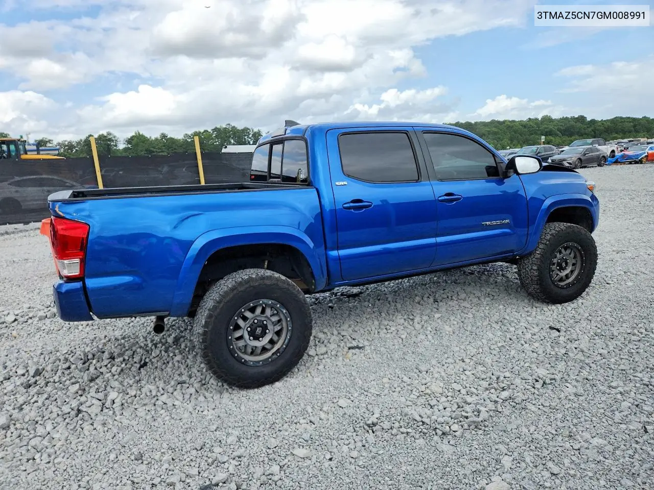 2016 Toyota Tacoma Sr5 V6 VIN: 3TMAZ5CN7GM008991 Lot: 62257496