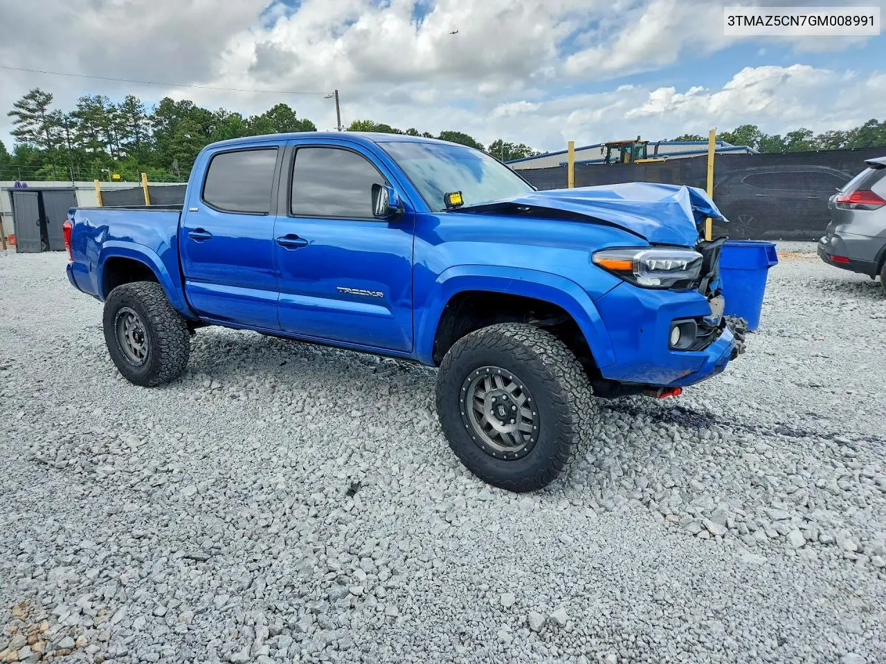 2016 Toyota Tacoma Sr5 V6 VIN: 3TMAZ5CN7GM008991 Lot: 62257496