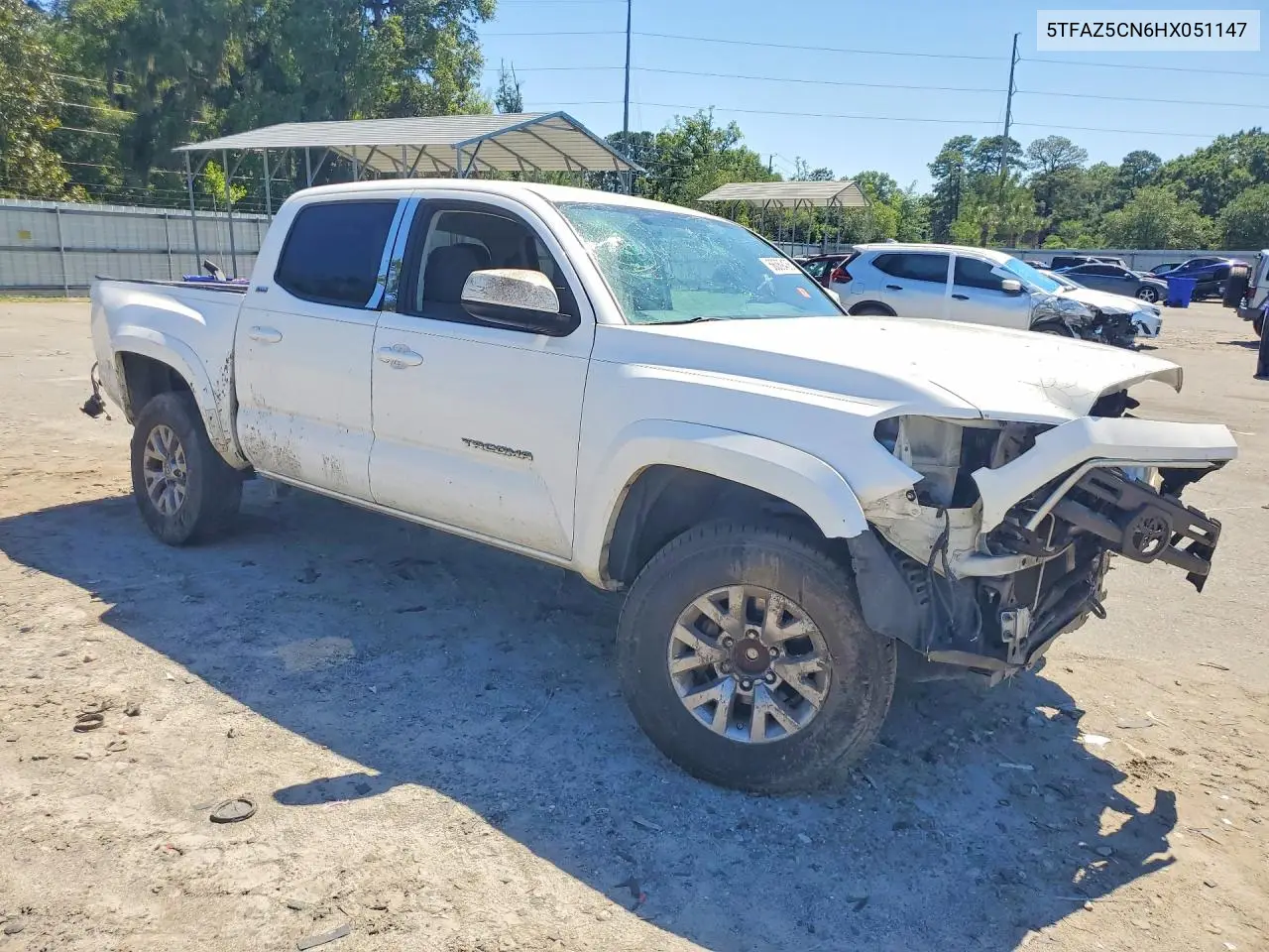 2017 Toyota Tacoma Sr5 V6 VIN: 5TFAZ5CN6HX051147 Lot: 56069436