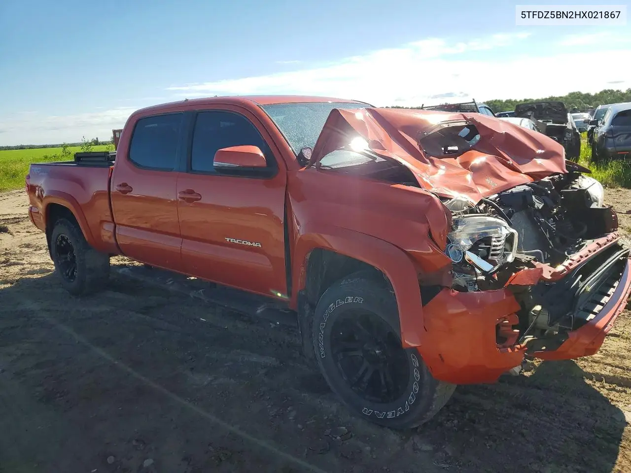 2017 Toyota Tacoma Sr5 V6 VIN: 5TFDZ5BN2HX021867 Lot: 57846866