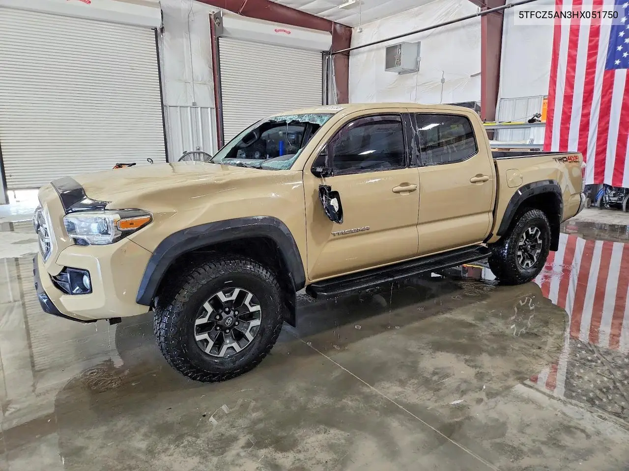 2017 Toyota Tacoma Trd Off-Road VIN: 5TFCZ5AN3HX051750 Lot: 59105236
