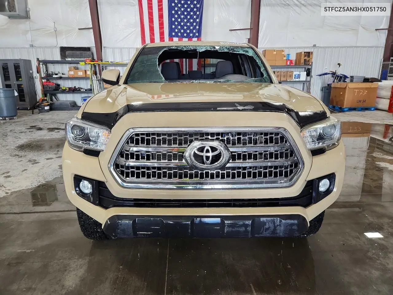 2017 Toyota Tacoma Trd Off-Road VIN: 5TFCZ5AN3HX051750 Lot: 59105236