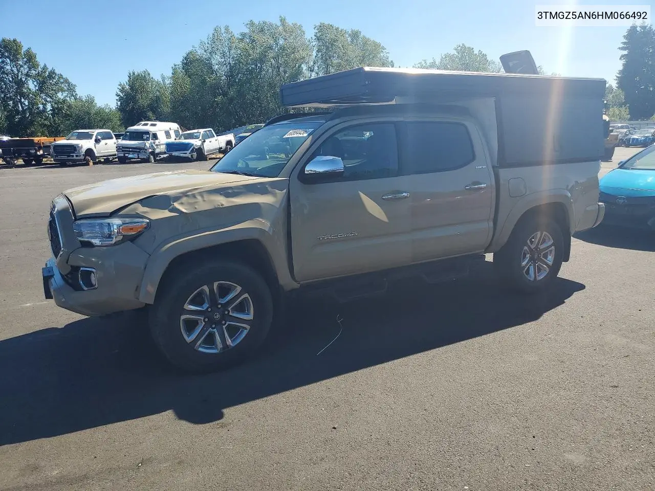 3TMGZ5AN6HM066492 2017 Toyota Tacoma Limited