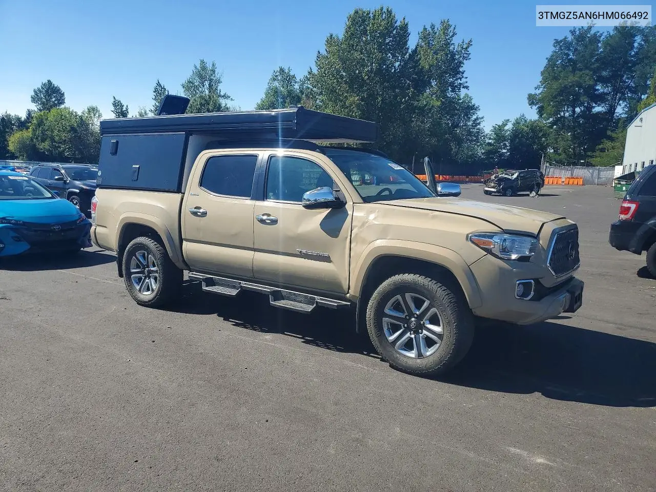 3TMGZ5AN6HM066492 2017 Toyota Tacoma Limited