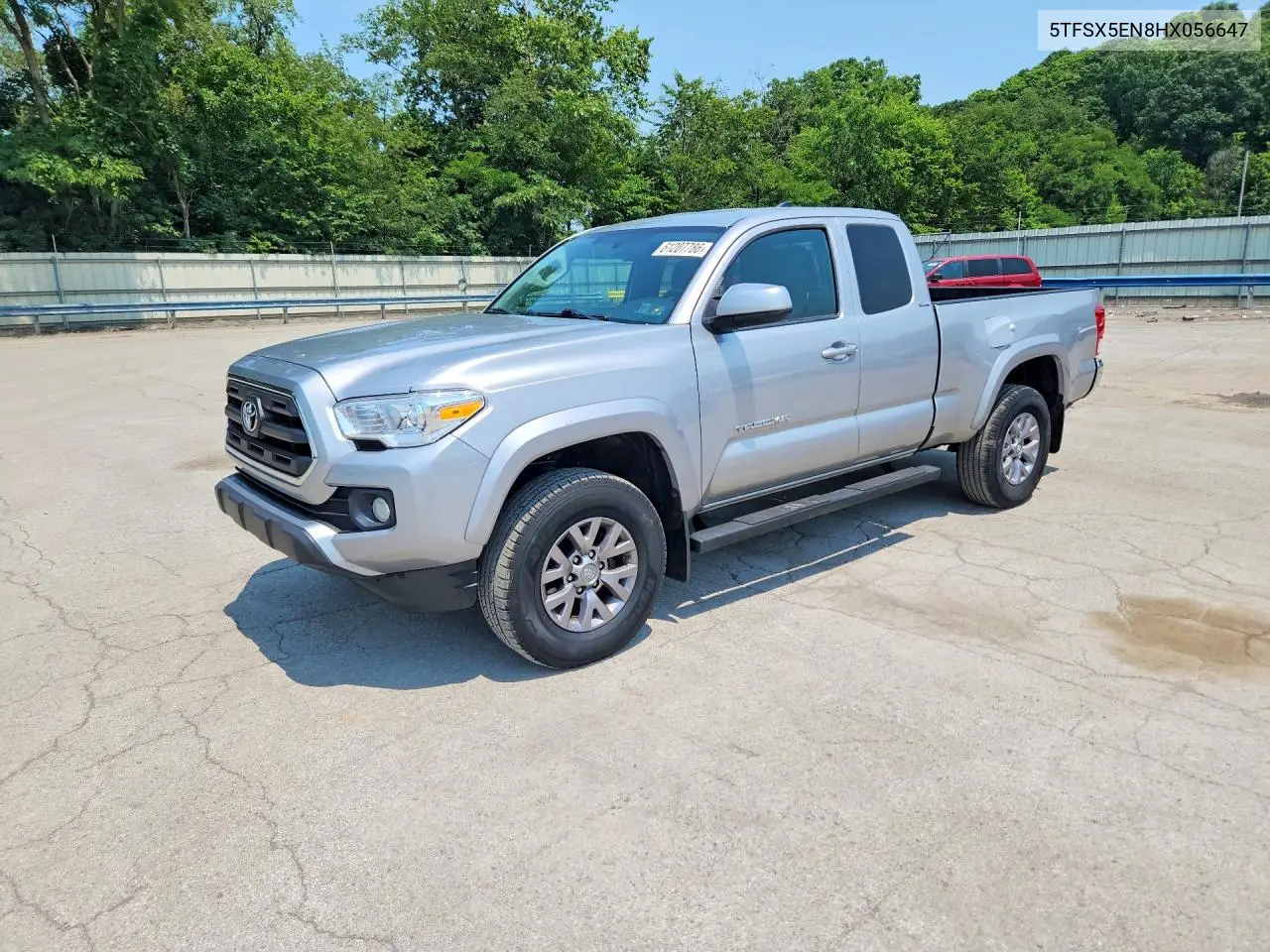 2017 Toyota Tacoma Sr5 VIN: 5TFSX5EN8HX056647 Lot: 61207786